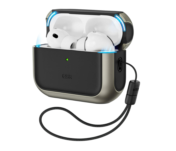 ESR Orbit Halolock Magsafe Do Apple Airpods Pro 3 Titanium - 1367317 - zdjęcie